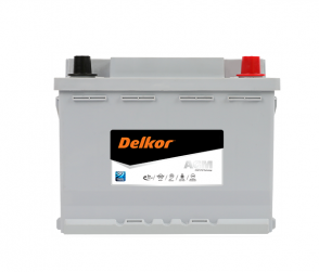 Аккумулятор DELKOR AGM60L-DIN 12v 60Ah 640A
