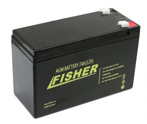 Аккумулятор для эхолота Fisher AGM 12v 7Ah