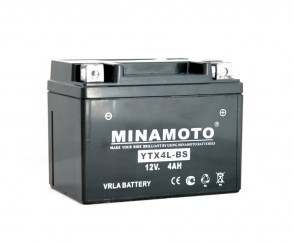 Аккумулятор на скутер Minamoto YTX4L-BS 12v 4Ah 70A