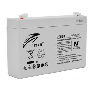 Аккумулятор на детский электромобиль AGM RITAR RT680 6V 8Ah