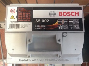 akkumulyator-bosch-s5-002-54ah-530a-SKODA-Hyundai_Getz-Volkswagen-FIAT-OPEL-PEUGEOT-Ford-Renault-Hyundai_Accent