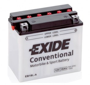 Мото аккумулятор EXIDE EB18L-A 18h 190A