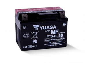 Аккумулятор на скутер YUASA YTX4L-BS 12v 3Ah 50A