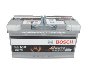 zamena_akkumulyatora-AGM_Bosch-S5-A13-95Аh-850A_Audi-Bentley_Porsche-MERCEDES_Benz-BMW-Volkswagen-Touareg