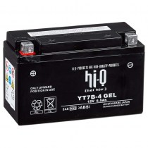 Мото аккумулятор HI-Q GEL YT7B-4 12v 6.5Ah 120A