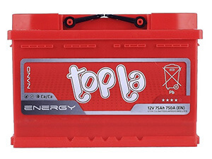 Автомобильные аккумуляторы TOPLA (Топла)