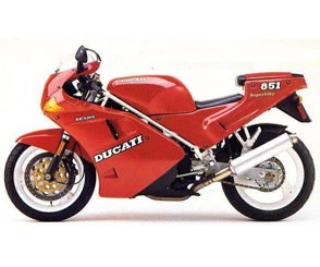 Аккумуляторы для мотоцикла Ducati 851
