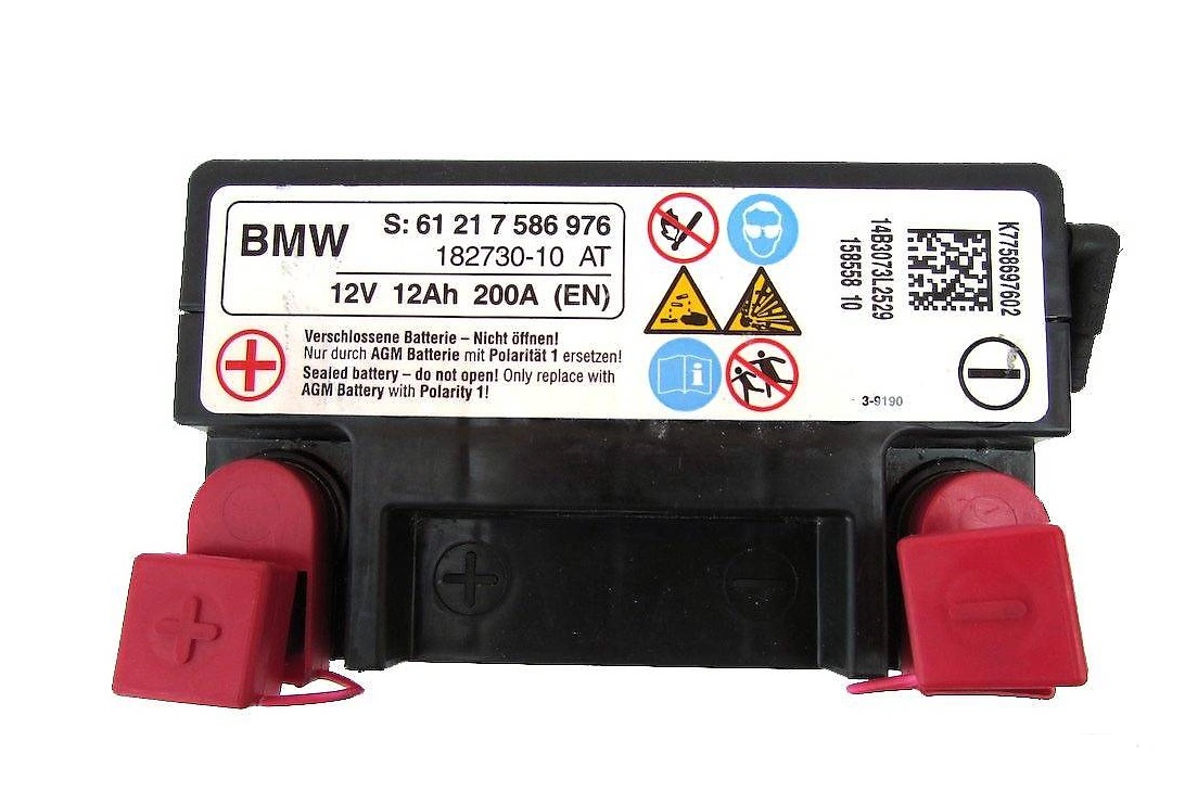  аккумулятор BMW AGM 12v 12Ah 200A / 61 21 8 556 314 / 61 .