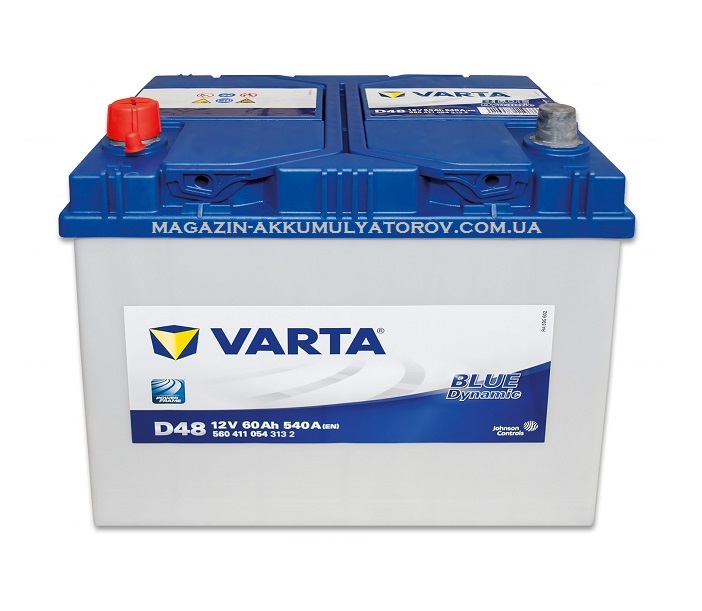 Купить Varta Blue Dynamic D48 60Аh 540A в Киеве по самой выгодной цене