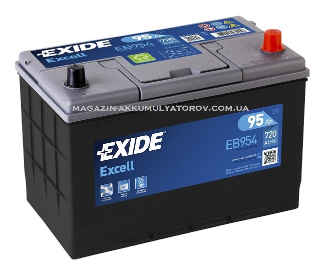 Купить EXIDE Excell EB954 95Ah 720A