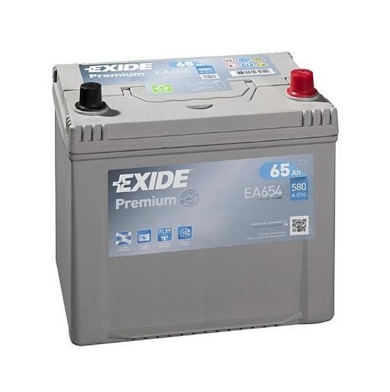 EXIDE PREMIUM EA654 65Ah 580A