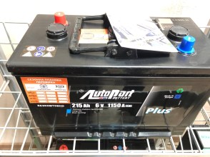 Аккумулятор AutoPart Galaxy Plus 3СТ-215 ампер 1150А