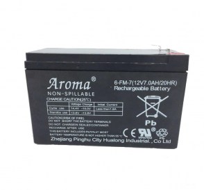 Аккумулятор Aroma 6-FM-7 на детский электромобиль (12V7.0Ah/20hR)