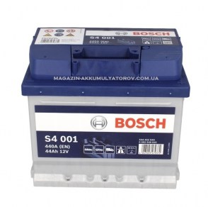 akkumulyator-bosch-s4-001-44аh-440a-Skoda-Renault-Citroen-Volkswagen-Opel-Ford-Fiat-Peugeot
