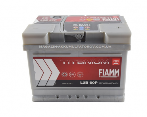 fiamm-titanium-l2b60p-60аh-600а