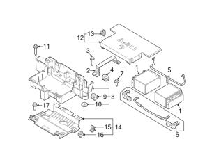 Акумулятор FORD Motorcraft BHAGM-AUX-1B 7.5Ah 20h 90CCA
