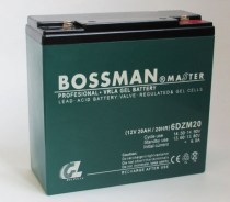 Тяговый аккумулятор BOSSMAN 6DZM20 12V 20Ah20HR