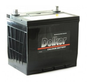 Автомобильный-аккумулятор-Delkor-75D23L-12v-65Ah-580A