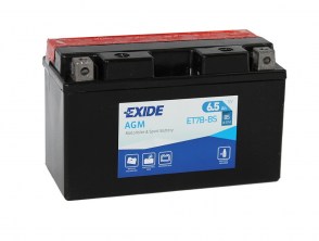 Мото аккумулятор EXIDE AGM ET7B-BS 12v 6.5Ah 85A