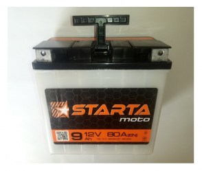 Мото-аккумулятор-Starta-6МТС-9-12v-9Ah