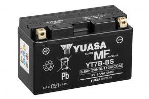 Мото аккумулятор YUASA MF YT7B-BS 12v 6.5Ah 110A