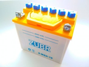 Аккумулятор на мотоблок ZUBR 6-MQA-18 18Ач 170A