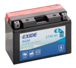 Мото-акумулятор-exide-et9b-bs-12v-8Ah-110A