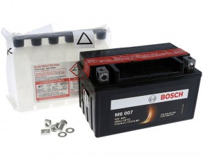 Мото аккумулятор BOSCH YTX7A-4 12v 6Ah 105A