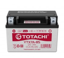 Мото аккумулятор TOTACHI YTX7A-BS 12v 7Ah 105A