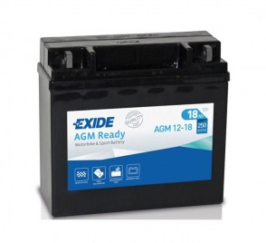 Мото Аккумулятор Exide AGM 12-18 12v 18Ah 250A