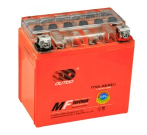 Мото аккумулятор OUTDO GEL YTX5L-BS 12v 4Ah-80A