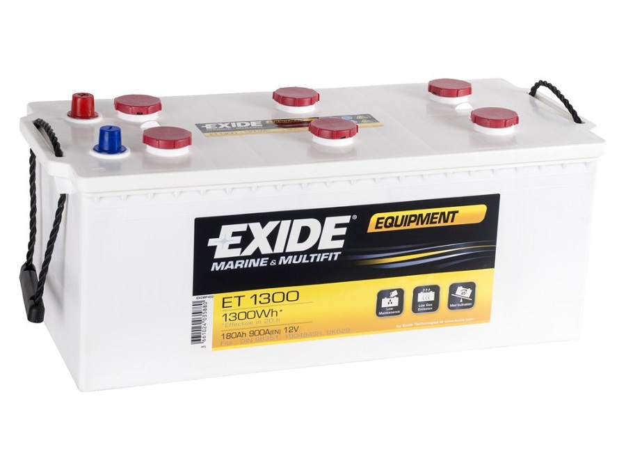 Купить Лодочный aккумулятор EXIDE EQUIPMENT ET 1300 12v 180Ah 900A