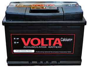 Автомобильные аккумуляторы Volta (Вольта)